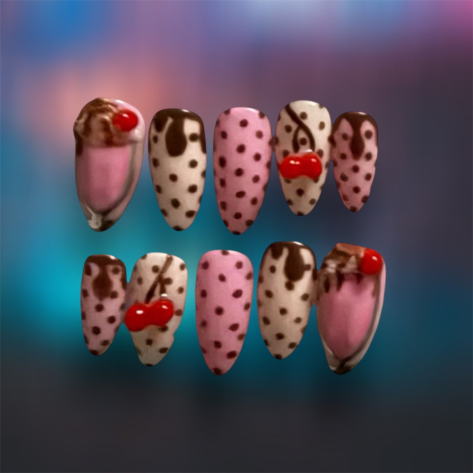 Cherry Slide Sundae - Almond